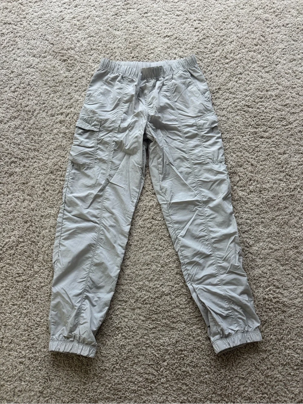 Oshkosh Light Gray Kids Cargo Jogger Pants